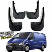 Бризковики для Mercedes Vito W639 2003-2010   Бризковики для Mercedes Vito W639 2003-2010